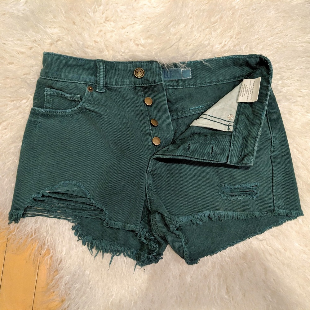 NWOT Brandy Melville High-waisted Denim Short